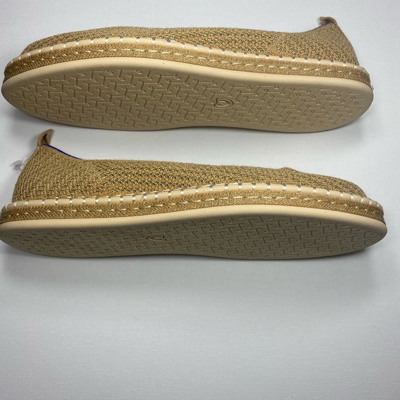 NEW! ROTHYS Tan Flats Elegant Woven Design. - Picture 3 of 10